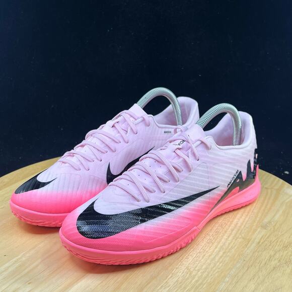Nike Mercurial Vapor 15 Academy IC Mens Sz 7.5/ Women’s Sz 9 Pink DJ5633-601 - Picture 2 of 10